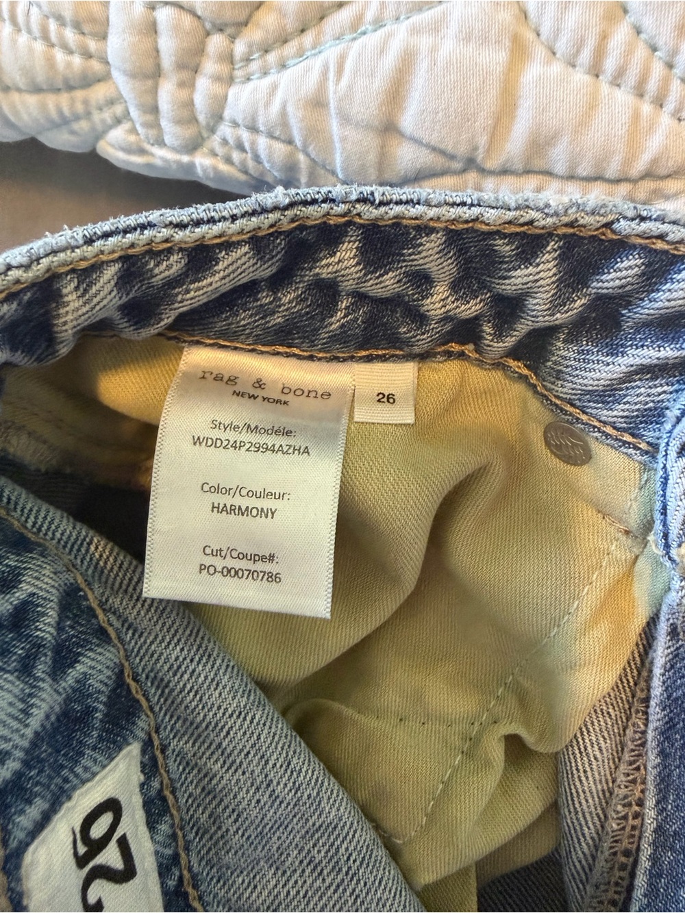Rag & Bone Charlie Ankle Barrel-Leg Jeans in Harmony - Picture 6 of 6